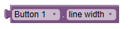 Returns button line width