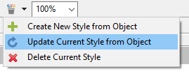 Style Menu: Update Current Style from Object