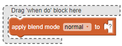 apply blend mode block