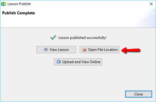 Open File Location