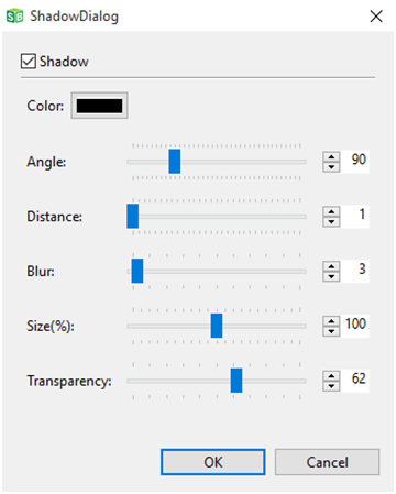 Shadow Dialog Box