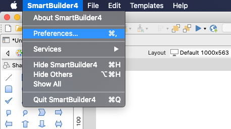 smartbuilder prefrences