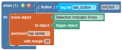 move to obect add margin