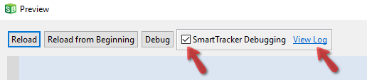 using smarttracker to debug