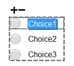 Radio Button: Changing Option Text